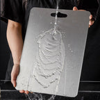 Swanutilidades Tábua De Cozinha Titanium Antibacteriana Antisujeira