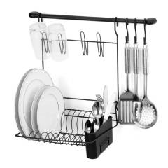 Arthi Kit Organizador De Parede Cook Home 8 Black