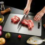 Swanutilidades Tábua De Cozinha Titanium Antibacteriana Antisujeira